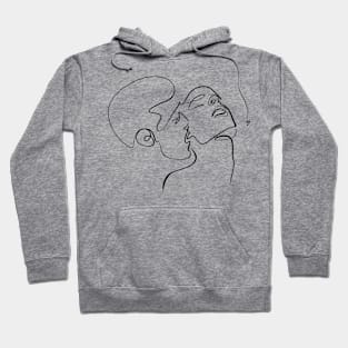 Back kiss Hoodie